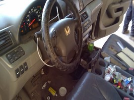 2008 HONDA ODYSSEY, SILVER, TOURING MODEL, 3.5L, AT, 2WD,  A26220